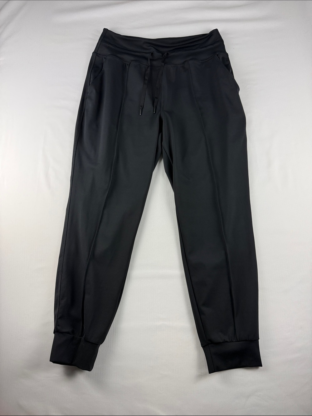 Old Navy Black High Rise Joggers Women's Size Large Like New